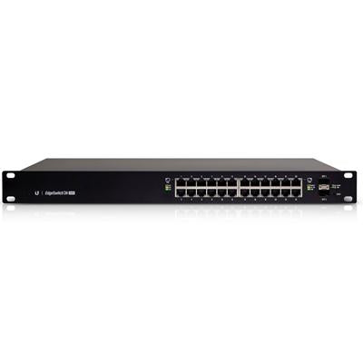 Ubiquiti ES-24-250W EdgeSwitch 24-Port Gigabit PoE+ Managed Switch Ubiquiti ES-24-250W EdgeSwitch 24-Port Gigabit PoE+ Managed Switch